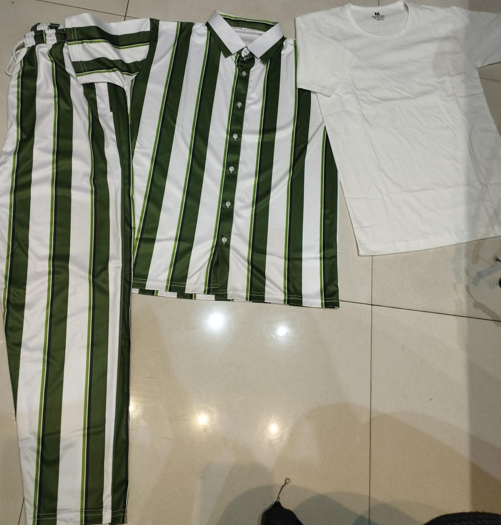 Summer Quad set with Free Inner T. shirt