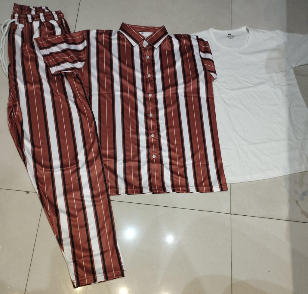 Summer Quad set with Free Inner T. Shirt.