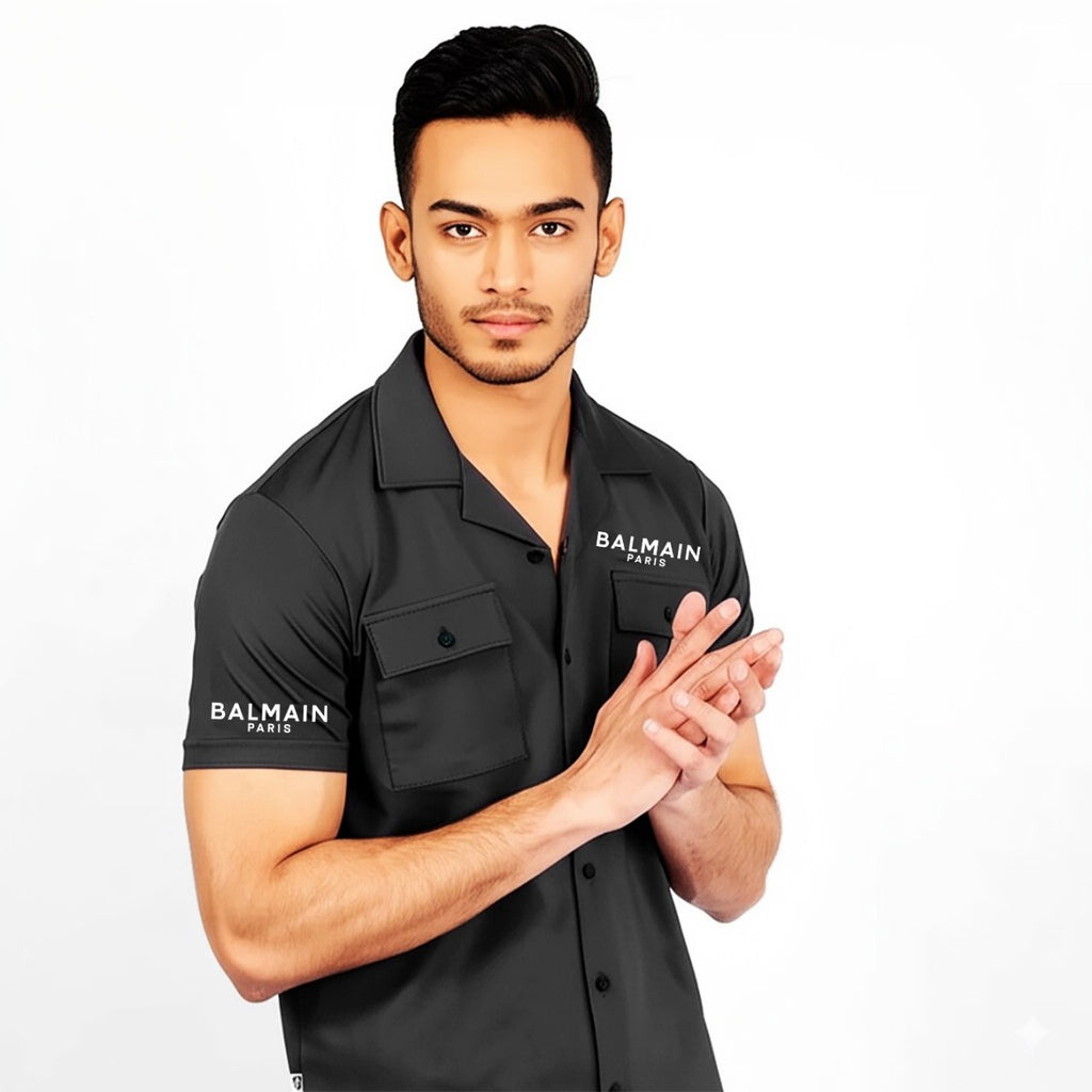 MEN'S BALMAIN PARIS FRONT POCKET TRACK SUIT